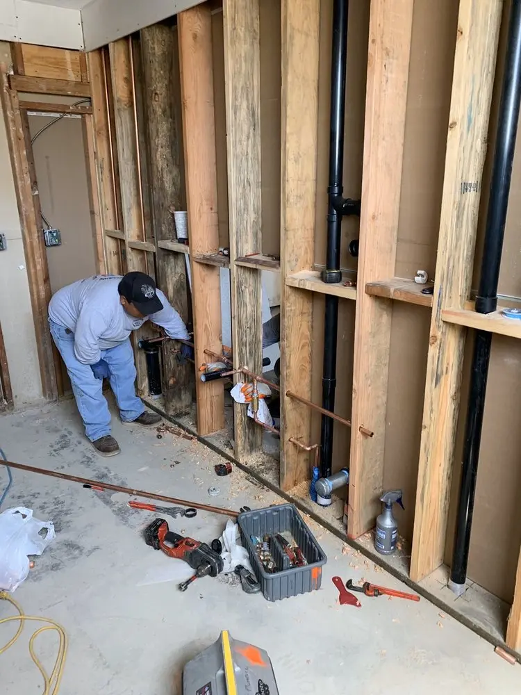 Commercial rough-in plumbing for Commercial Plumbing in Brookridge North
